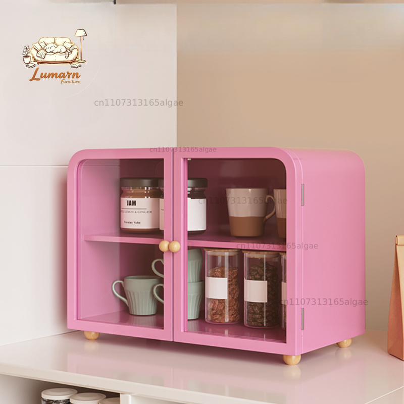 Coffee Tea Display - Solid Wood Cup Holder Organizer with