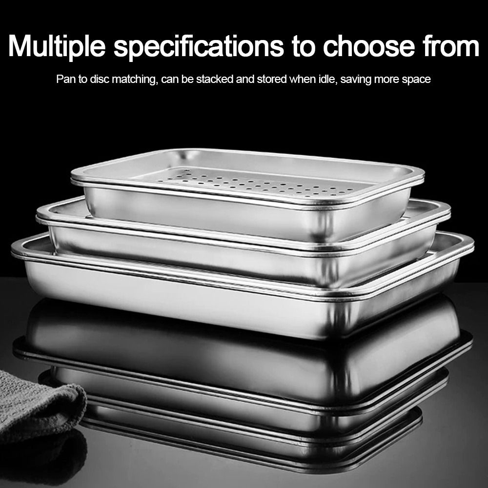 Bamboo Tea Tray - New Stainless Steel Tea Tray Rectangle