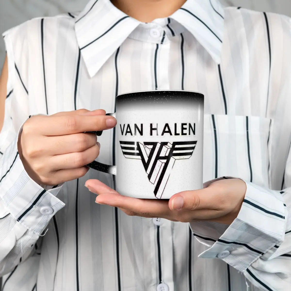 Coffee Tea Van - Van Halen 5150 Logo Mug Funny