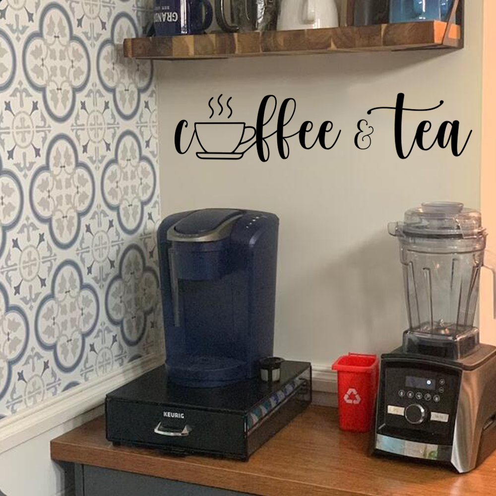 Switching Coffee To Tea - Coffee & Tea Mug Bar Window