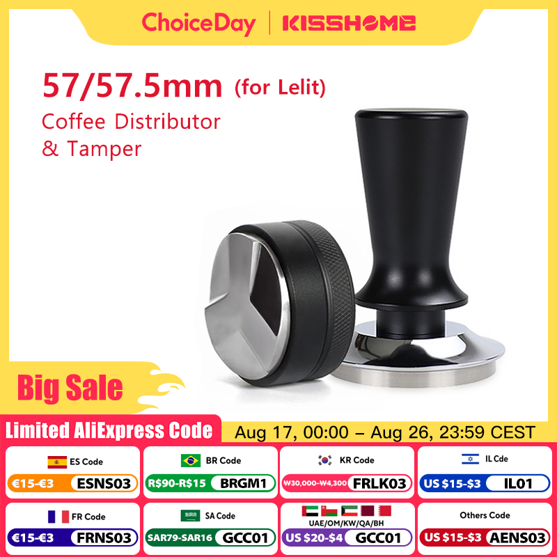 Coffee Tea Press - Coffee Tamper 57mm 57.5mm Constant Pressure