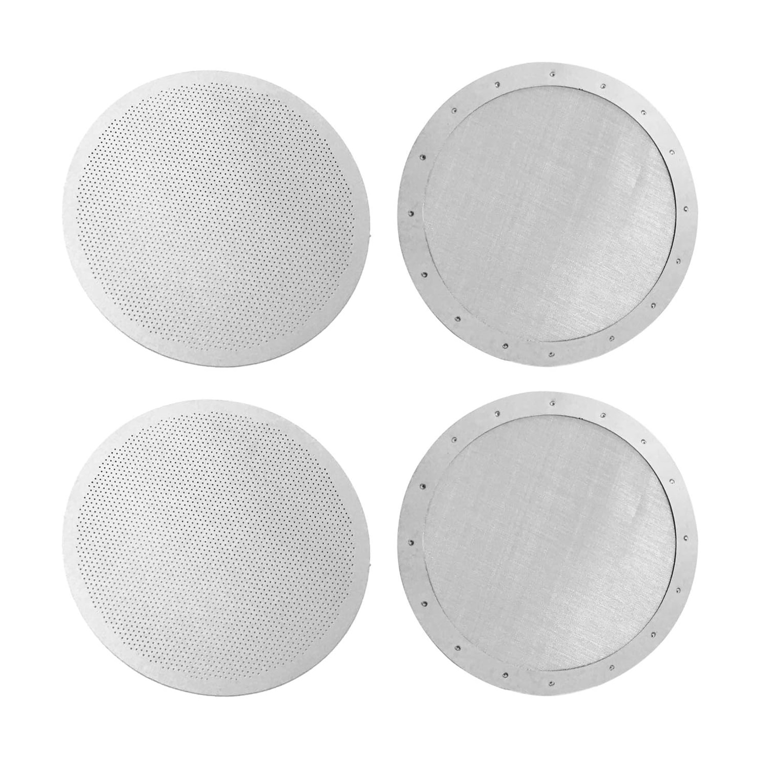 Aeropress Coffee Maker - 100Pcs Premium Stainless Steel Metal Mesh