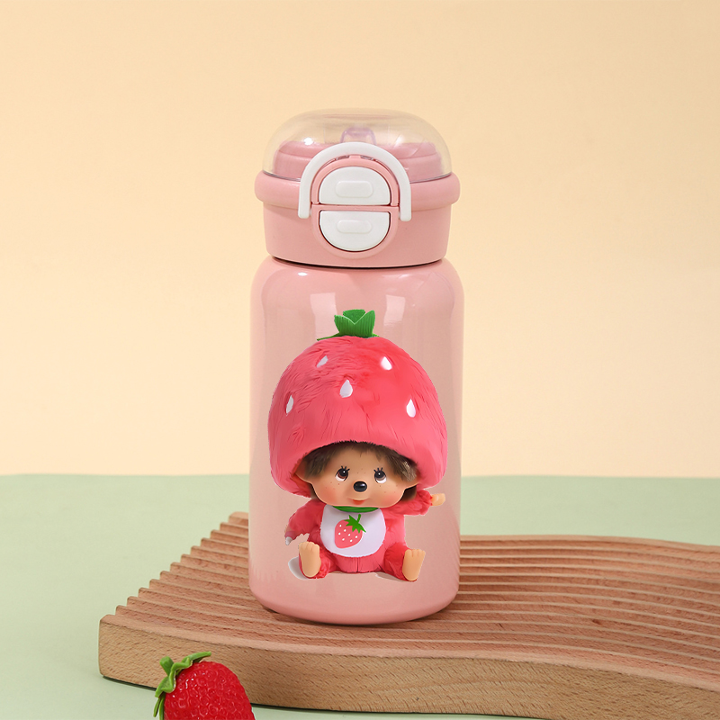 Coffee Y Tea - Cute Monchhichi Thermos Cup Girl School