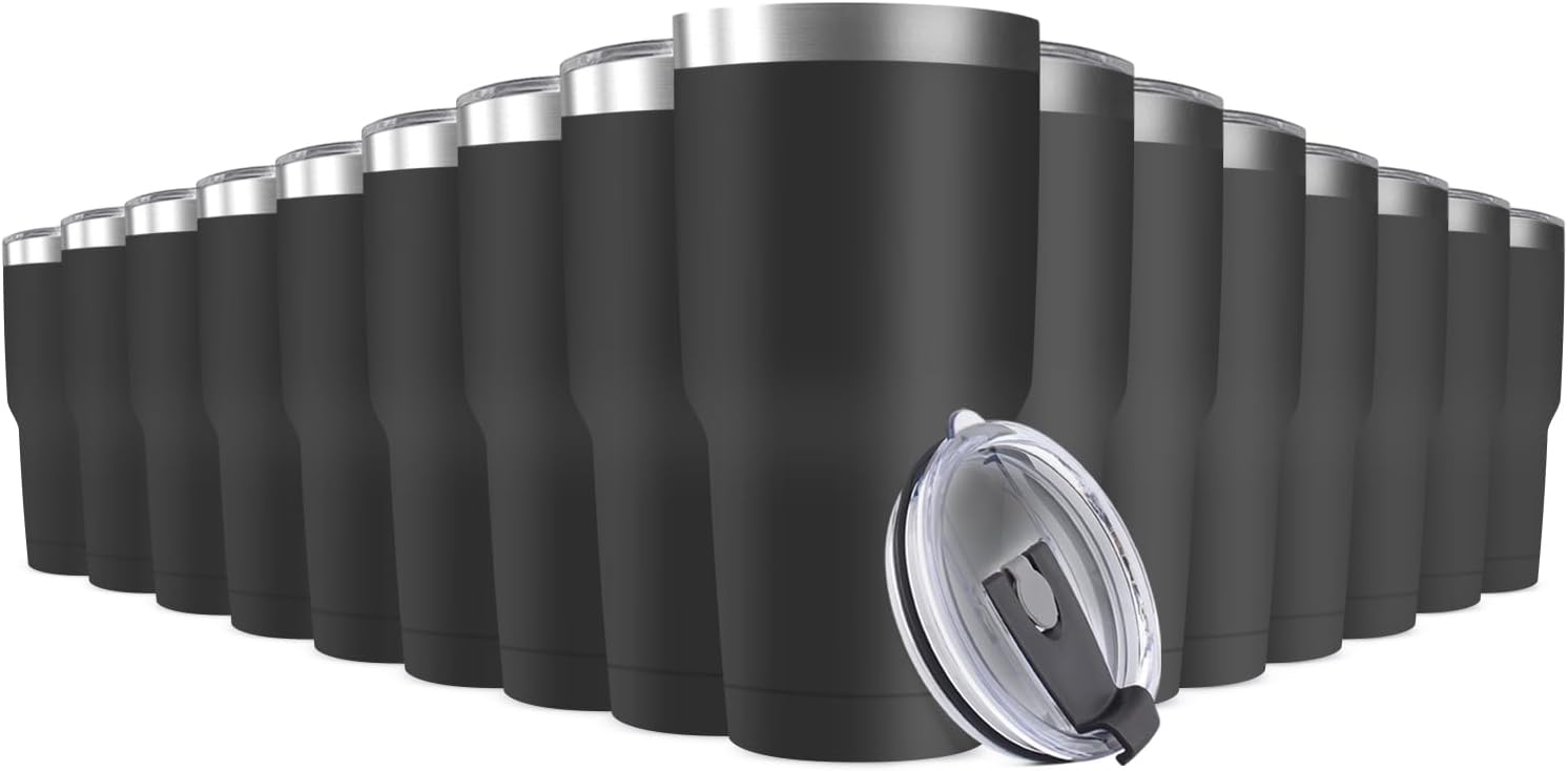 Double Wall Mug - 30oz Stainless Steel Travel Mug with