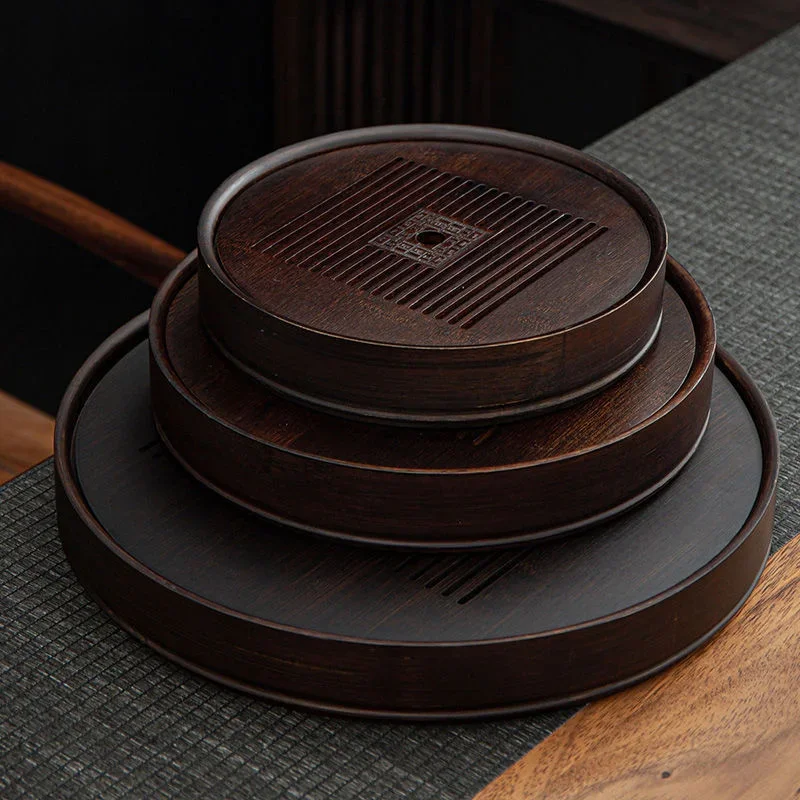 Natural Bamboo Tray, Tea Table - Bamboo Tea Tray ulasan dan harga