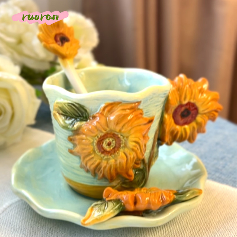 Van Gogh Starry Night Ceramic  - Coffee Tea Van ulasan dan harga