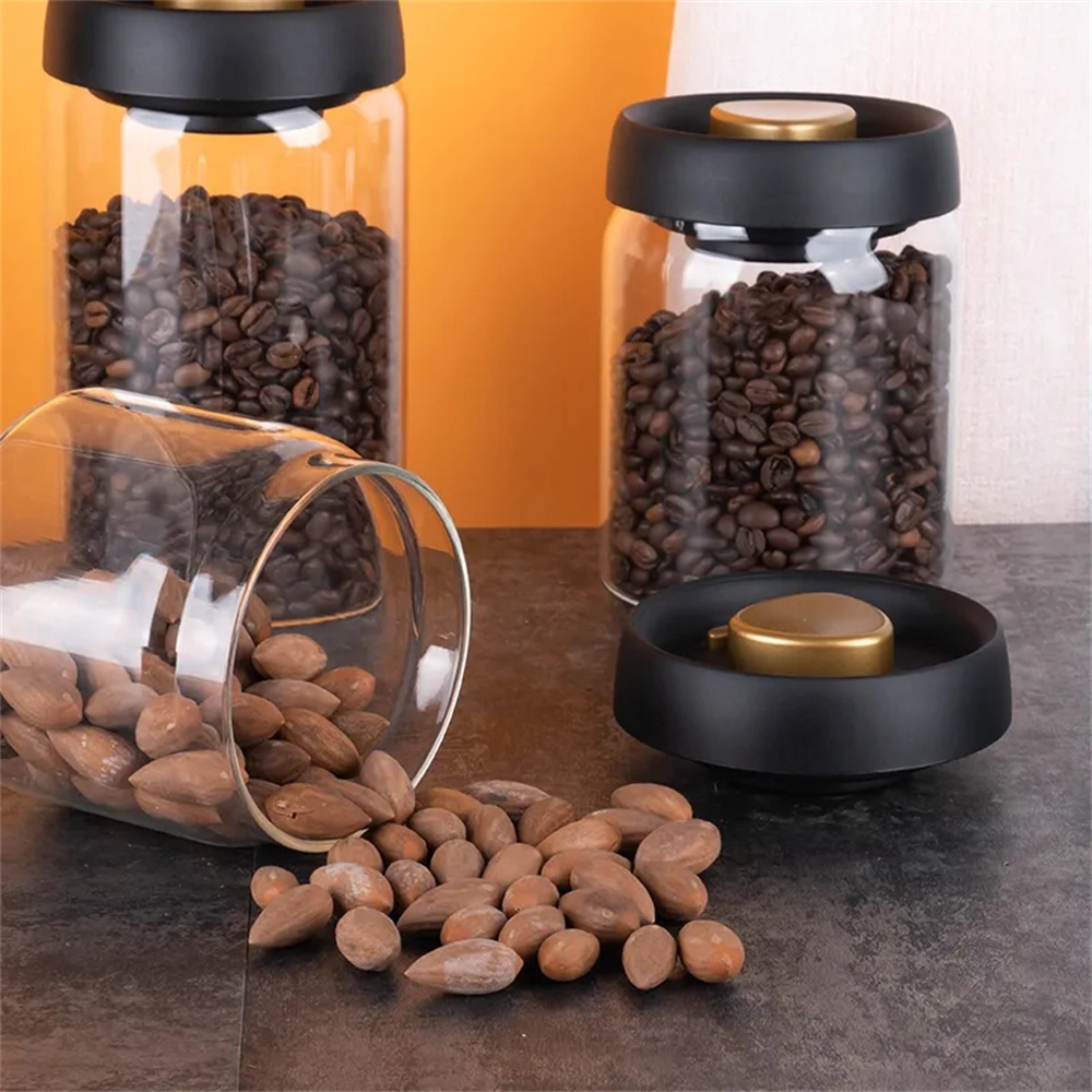 1pack Coffee Bean Storage Cont - Coffee Tea Press ulasan dan harga
