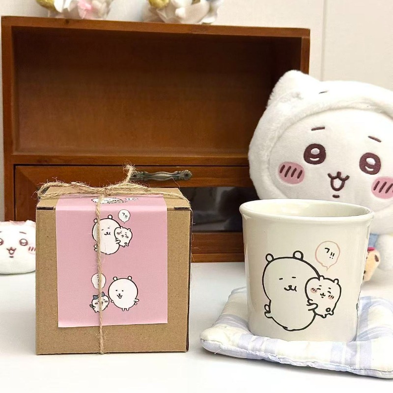 Anime Chiikawa Joke Bear Ceram - Coffee Y Tea ulasan dan harga