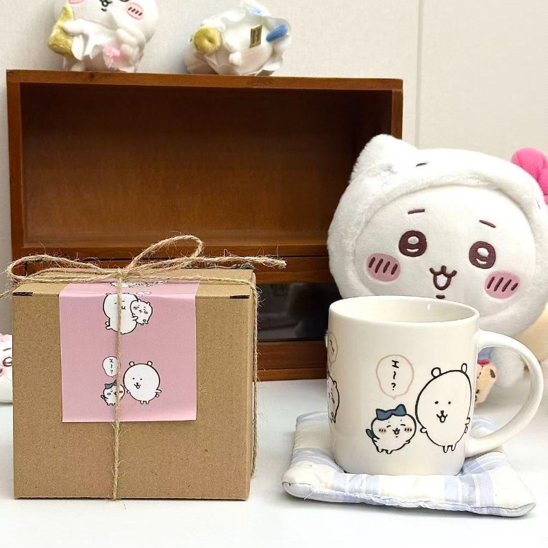 Anime Chiikawa Joke Bear Ceram - Coffee Y Tea ulasan dan harga