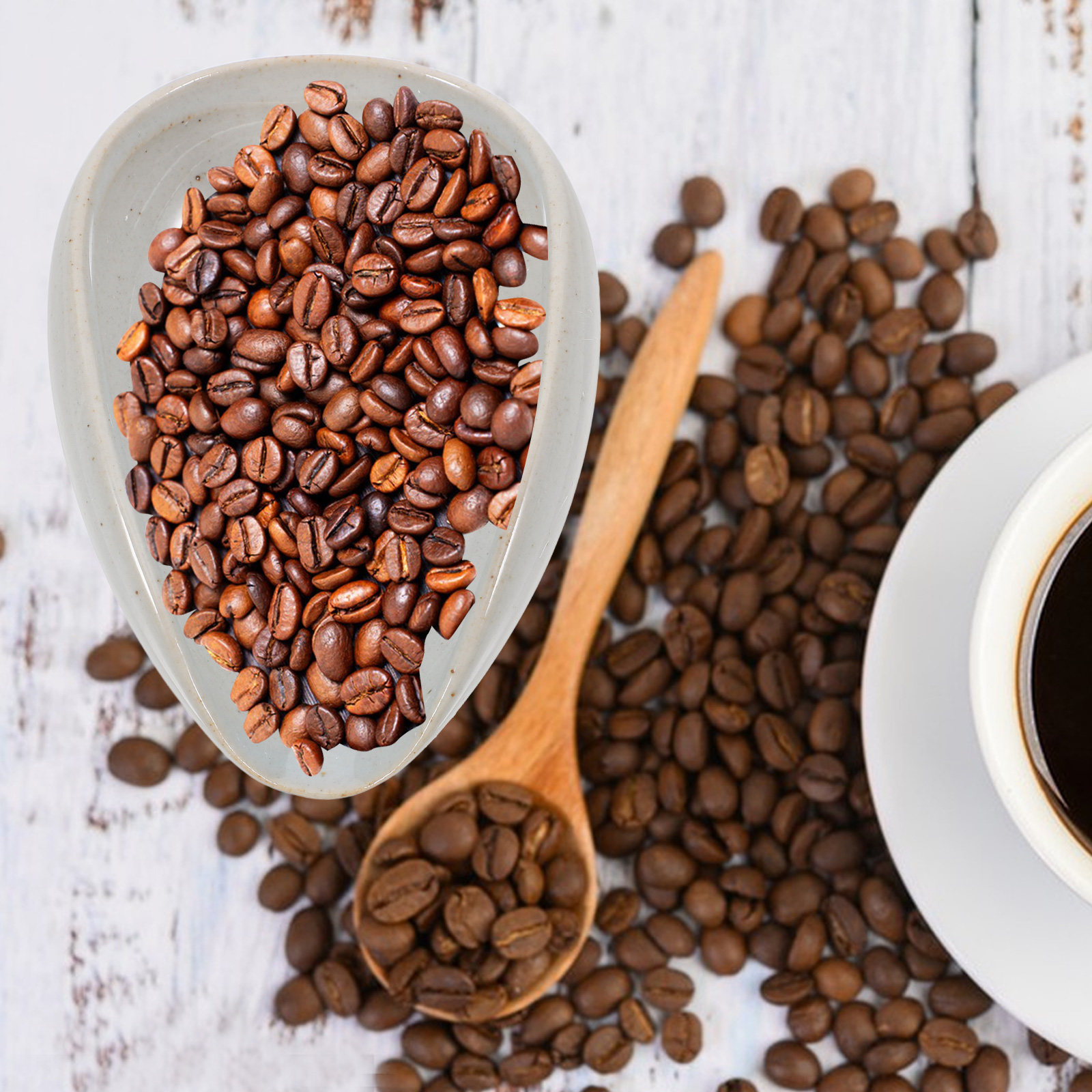 Ceramic Coffee Bean Dosing Tra - Coffee Tea Leaf And Bean ulasan dan harga