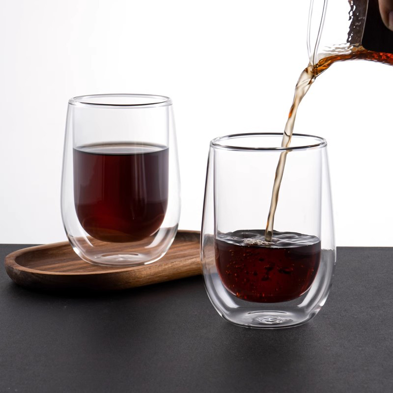 2/4pcs Double Wall Espresso Cu - Double Wall Mug ulasan dan harga