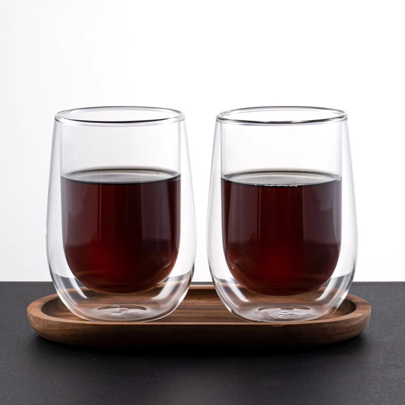 2/4pcs Double Wall Espresso Cu - Double Wall Mug ulasan dan harga