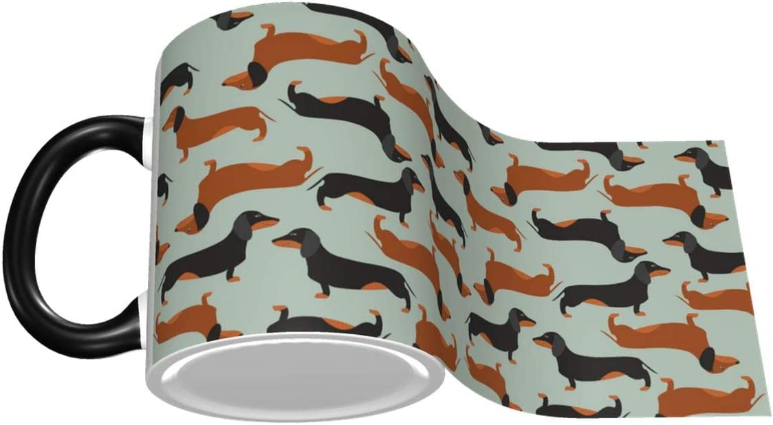 Black and Brown Dachshund Cera - Best Tea Coffee ulasan dan harga