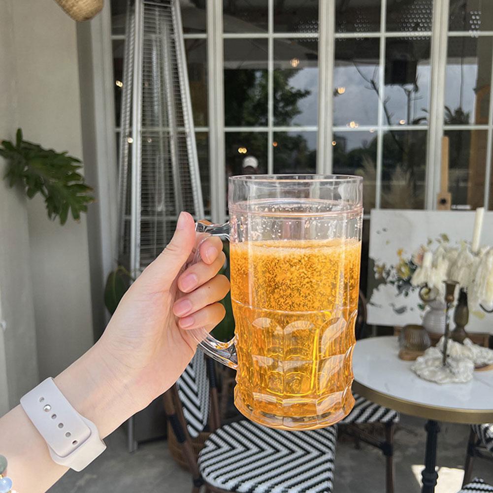 Fake Ice Beer Mug with Double  - Double Wall Mug ulasan dan harga