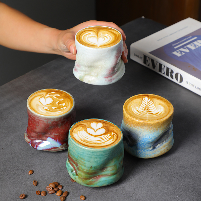 Stoneware Espresso Cups Vintag - Coffee Tea Catering ulasan dan harga