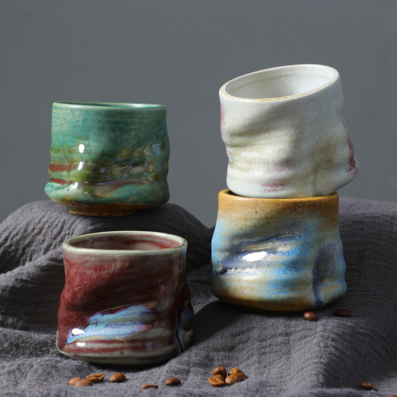 Stoneware Espresso Cups Vintag - Coffee Tea Catering ulasan dan harga