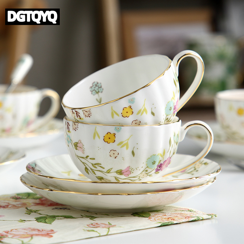 2Pcs Vintage Floral Ceramic Co - Tea Coffee Pot Set ulasan dan harga