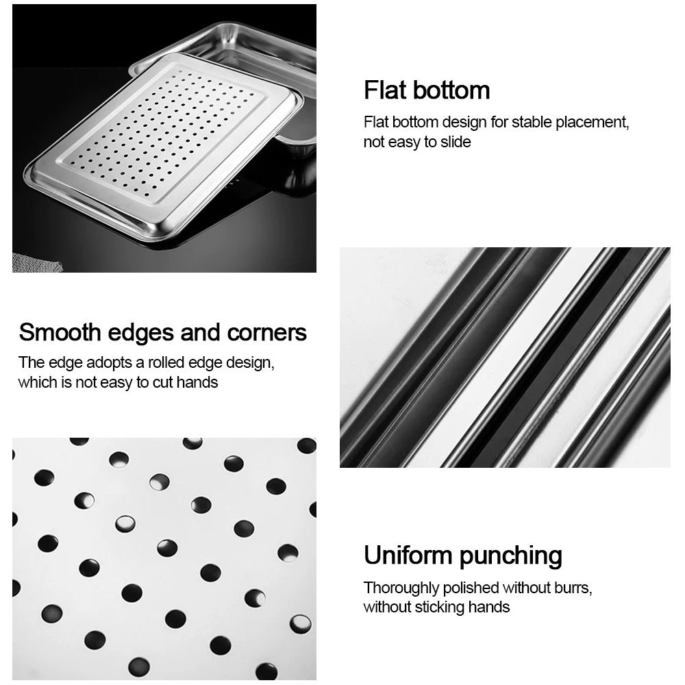 New Stainless Steel Tea Tray R - Bamboo Tea Tray ulasan dan harga