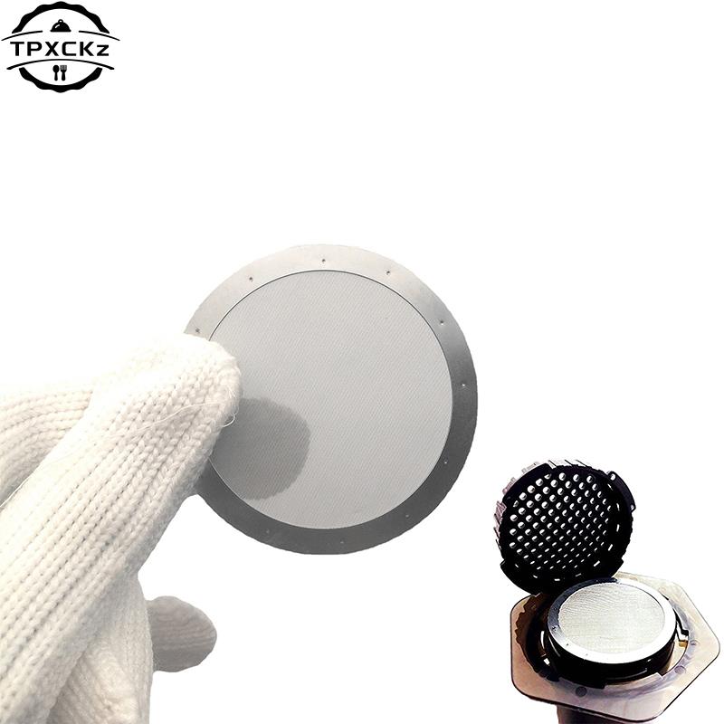 1pc Coffee Metal Filter Reusab - Aeropress Coffee Maker ulasan dan harga