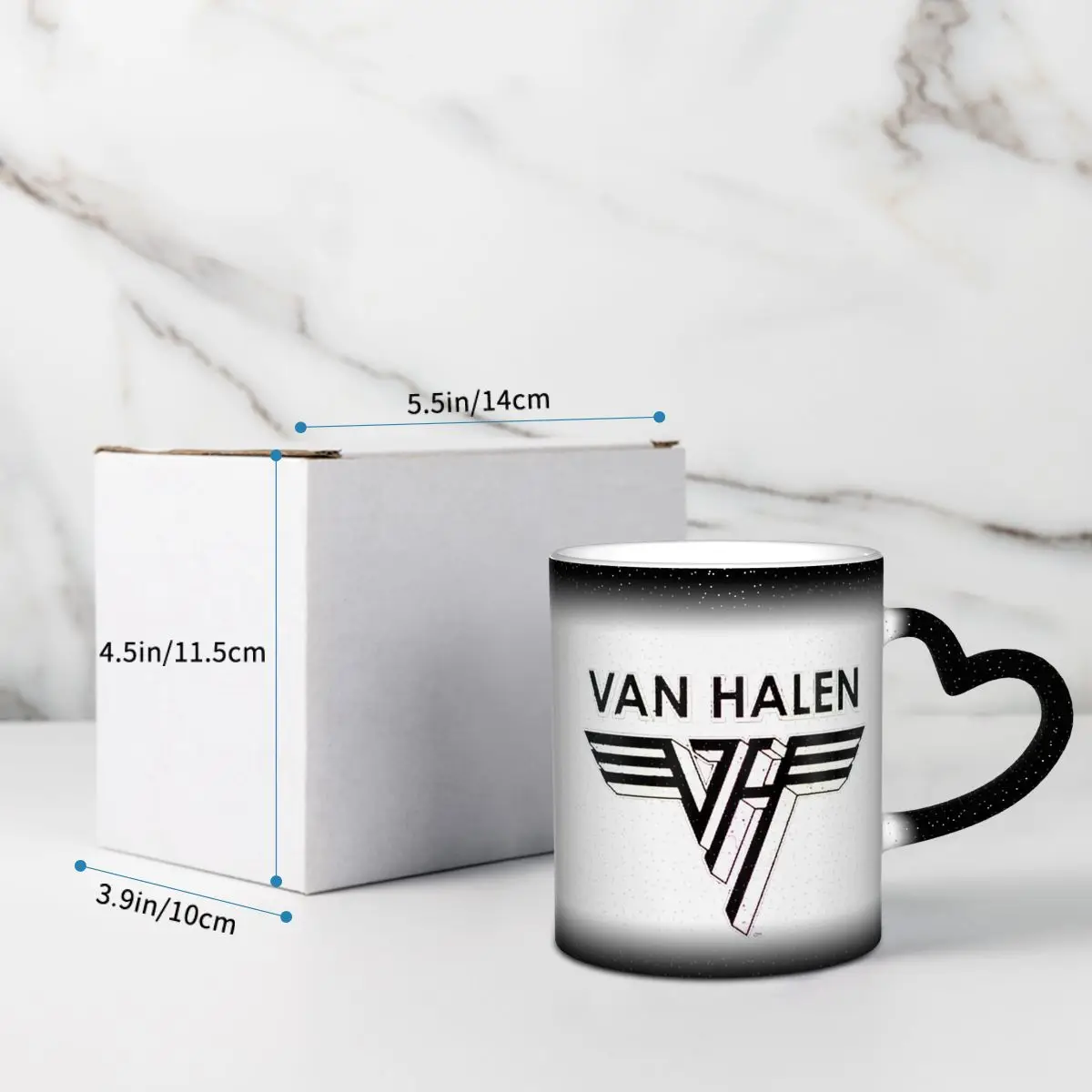 Van Halen 5150 Logo Mug Funny  - Coffee Tea Van ulasan dan harga