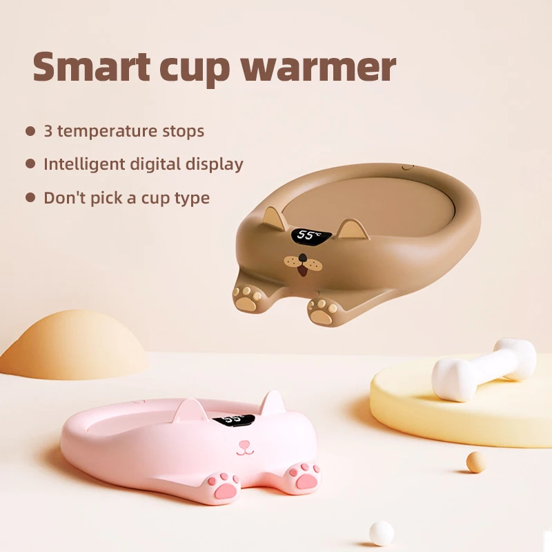 Cute Cats Dogs Cup Warmer Coff - Best Tea Coffee ulasan dan harga
