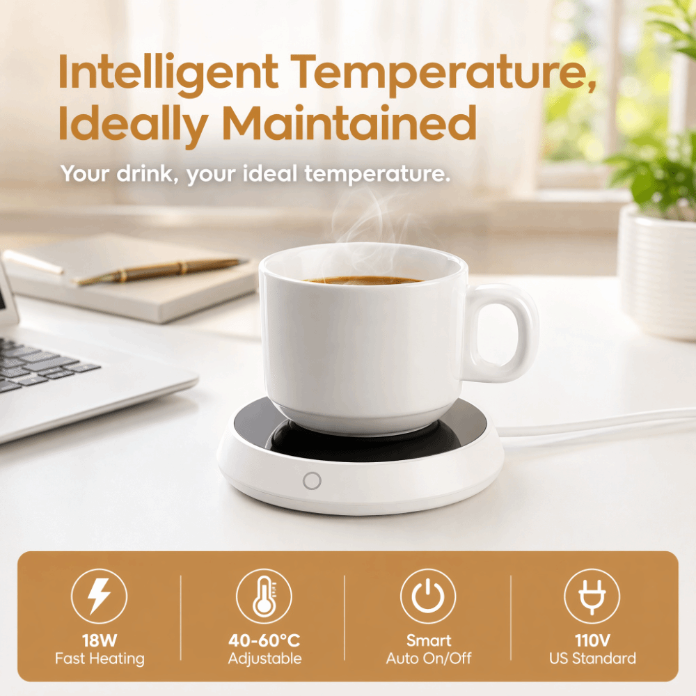 ABS Cup Warmer Auto Shut off T - Switching Coffee To Tea ulasan dan harga