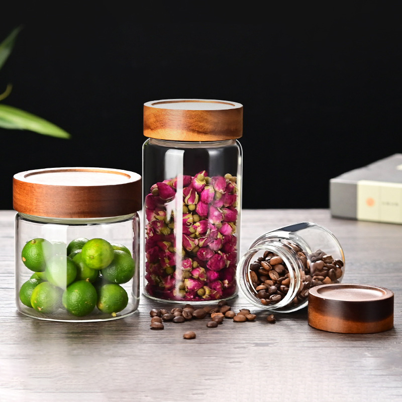 Coffee Beans Storage Container - Coffee Tea Display ulasan dan harga