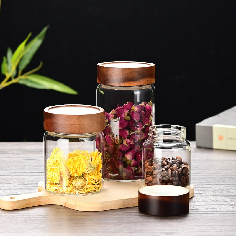 Coffee Beans Storage Container - Coffee Tea Display ulasan dan harga