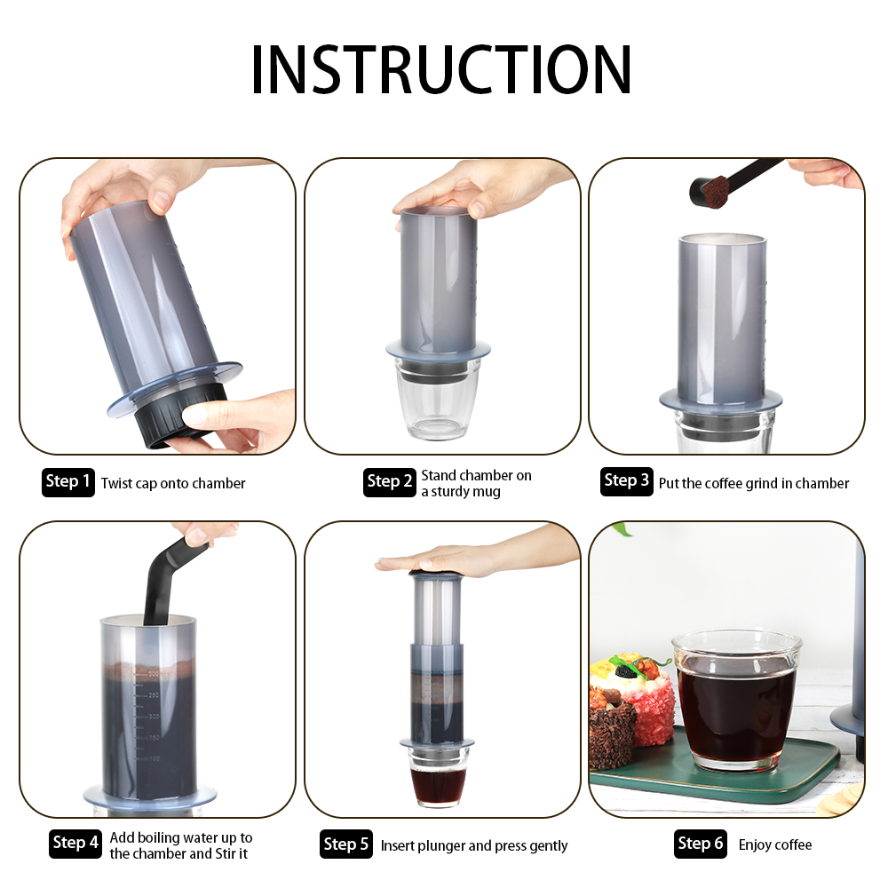 Espresso Coffee Maker Portable - Aeropress Coffee Maker ulasan dan harga