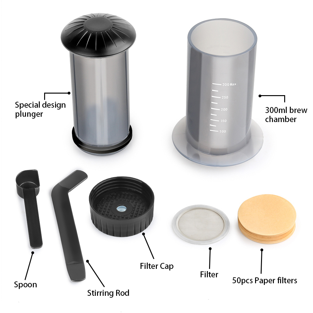 Espresso Coffee Maker Portable - Aeropress Coffee Maker ulasan dan harga