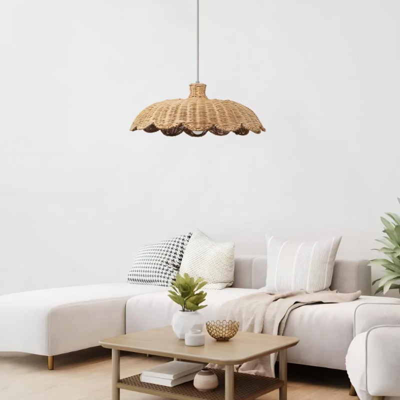 Handmade Weave Pendant Light B - Switching Coffee To Tea ulasan dan harga