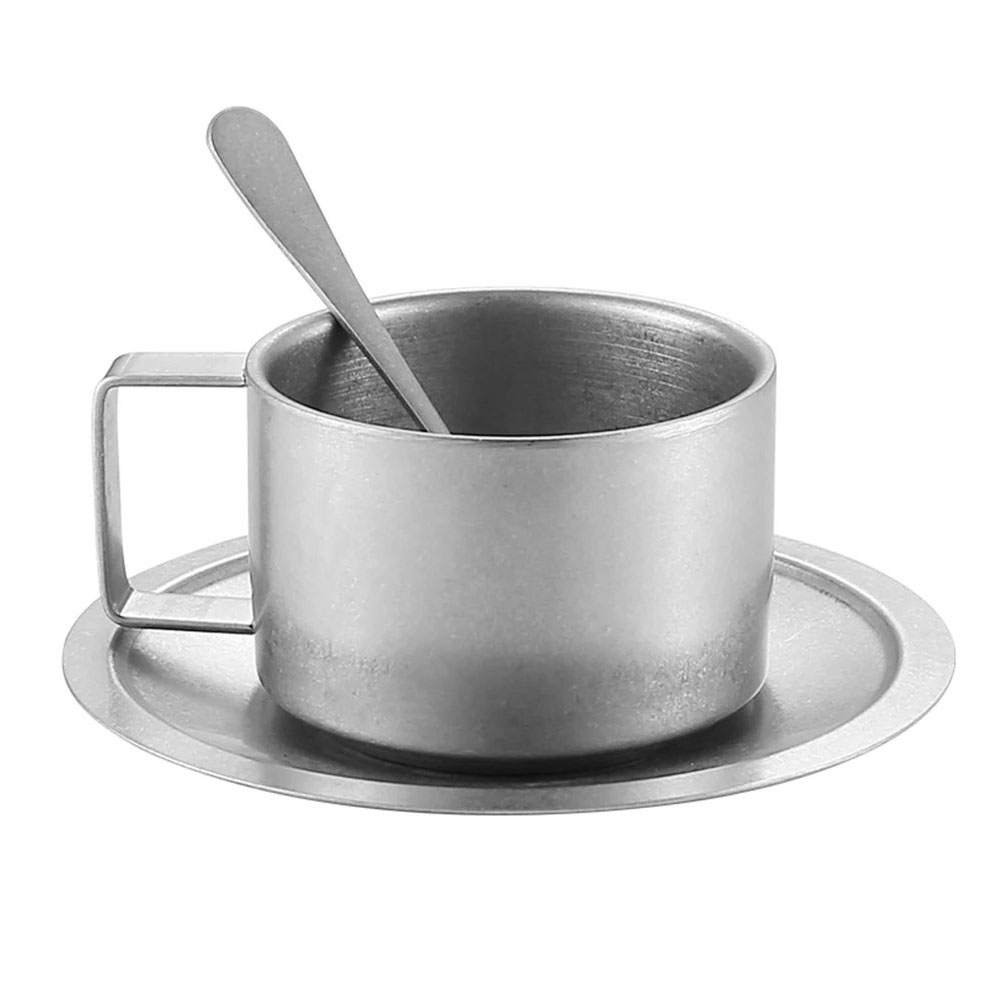 Double Wall Titanium Coffee Cu - Double Wall Mug ulasan dan harga