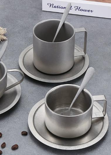 Double Wall Titanium Coffee Cu - Double Wall Mug ulasan dan harga