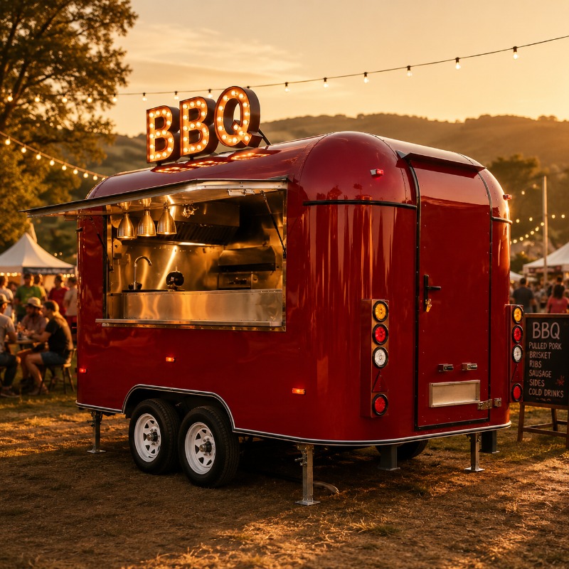 Food Truck Trailer Street Cate - Coffee Tea Van ulasan dan harga