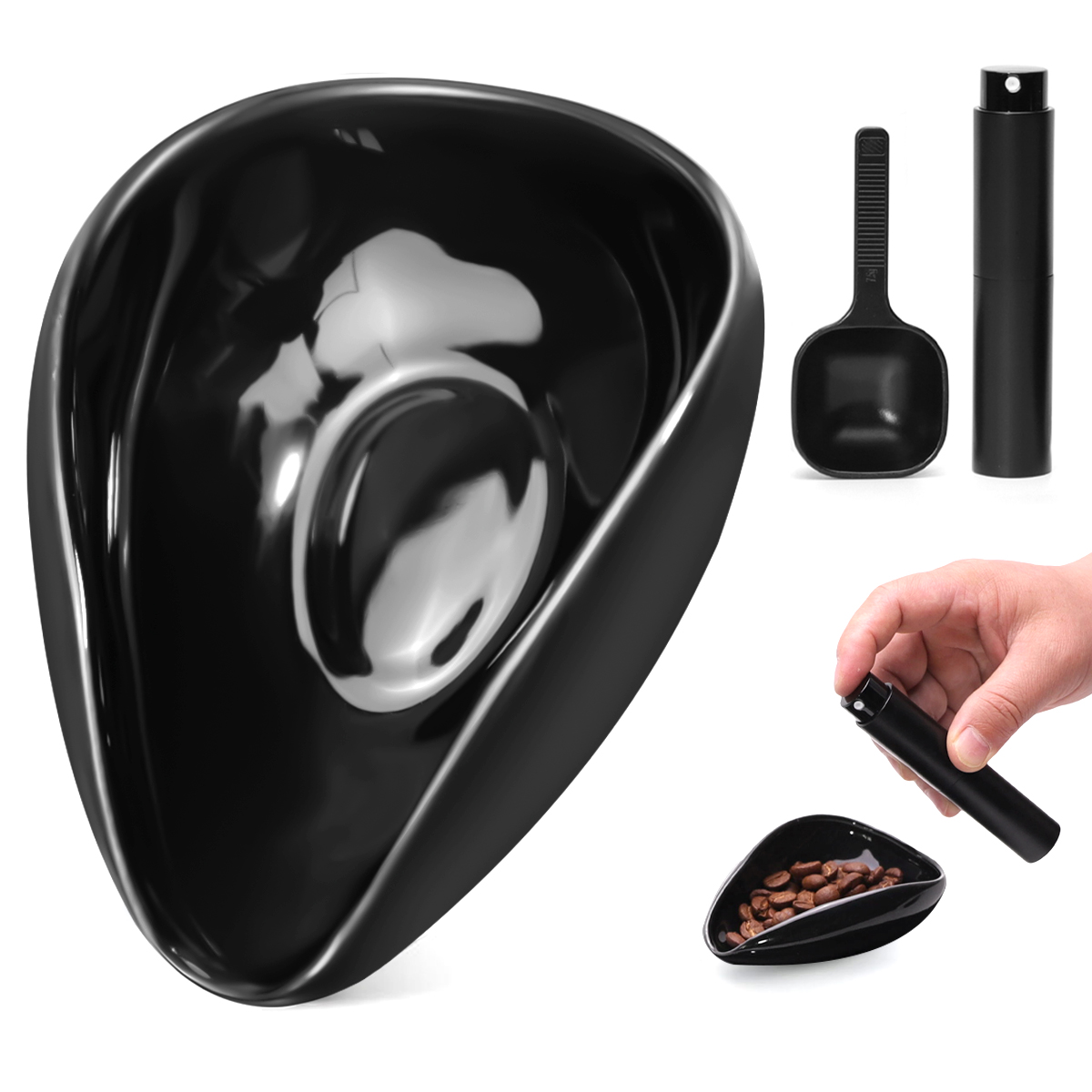 Leeseph Coffee Bean Dosing Cup - Tea Coffee Pot Set ulasan dan harga