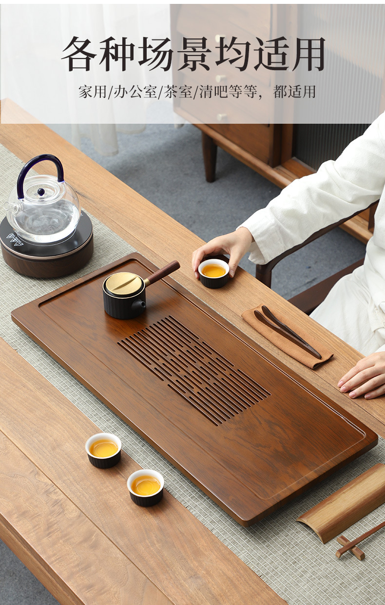 Simple Style Nan Bamboo Flower - Bamboo Tea Tray ulasan dan harga