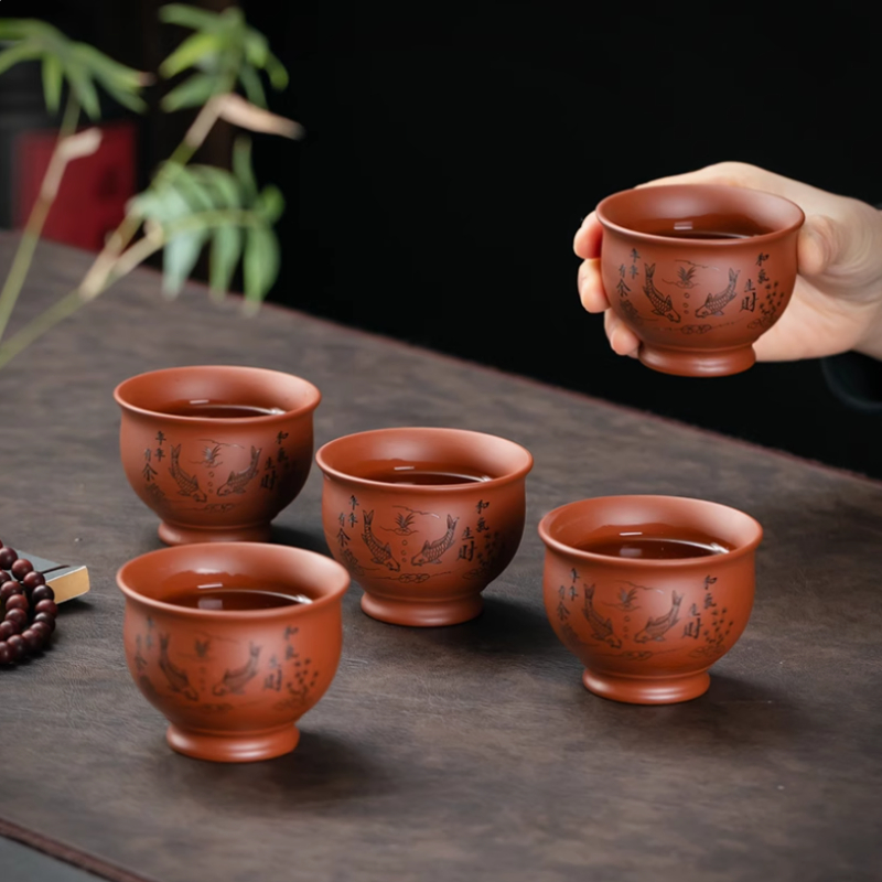 Chinese Yixing Purple Clay Tea - Tea Coffee Pot Set ulasan dan harga
