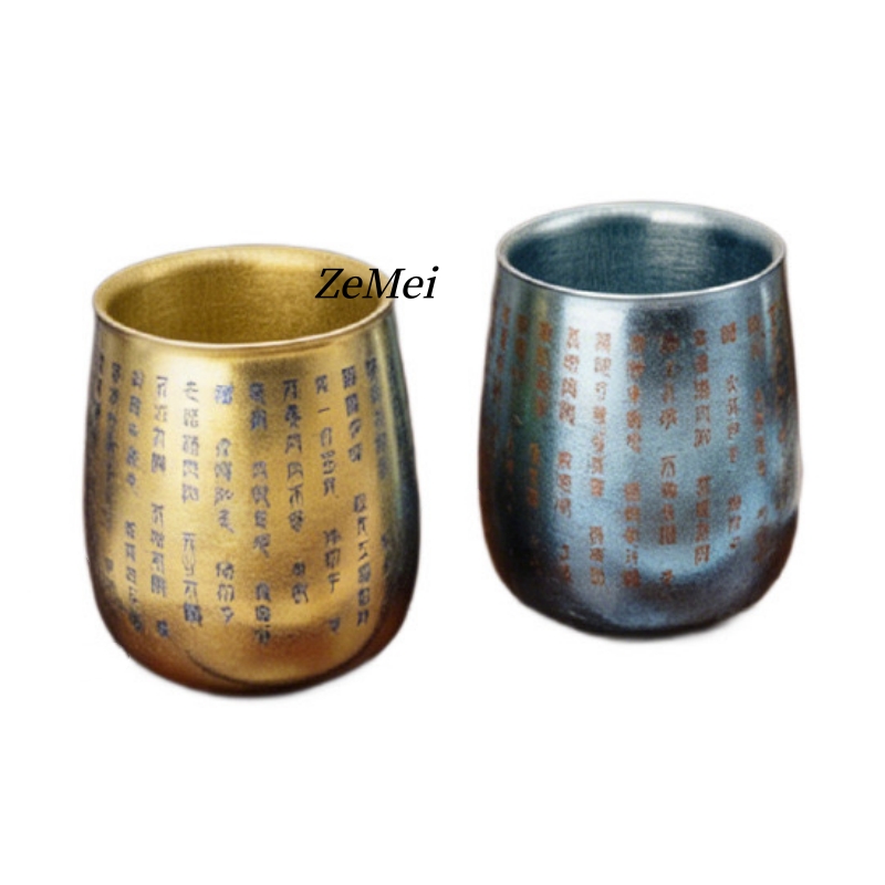 1Pcs Pure Titanium Double-Wall - Double Wall Mug ulasan dan harga