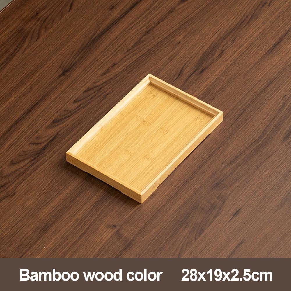 Decorate Tray Natural Bamboo B - Bamboo Tea Tray ulasan dan harga