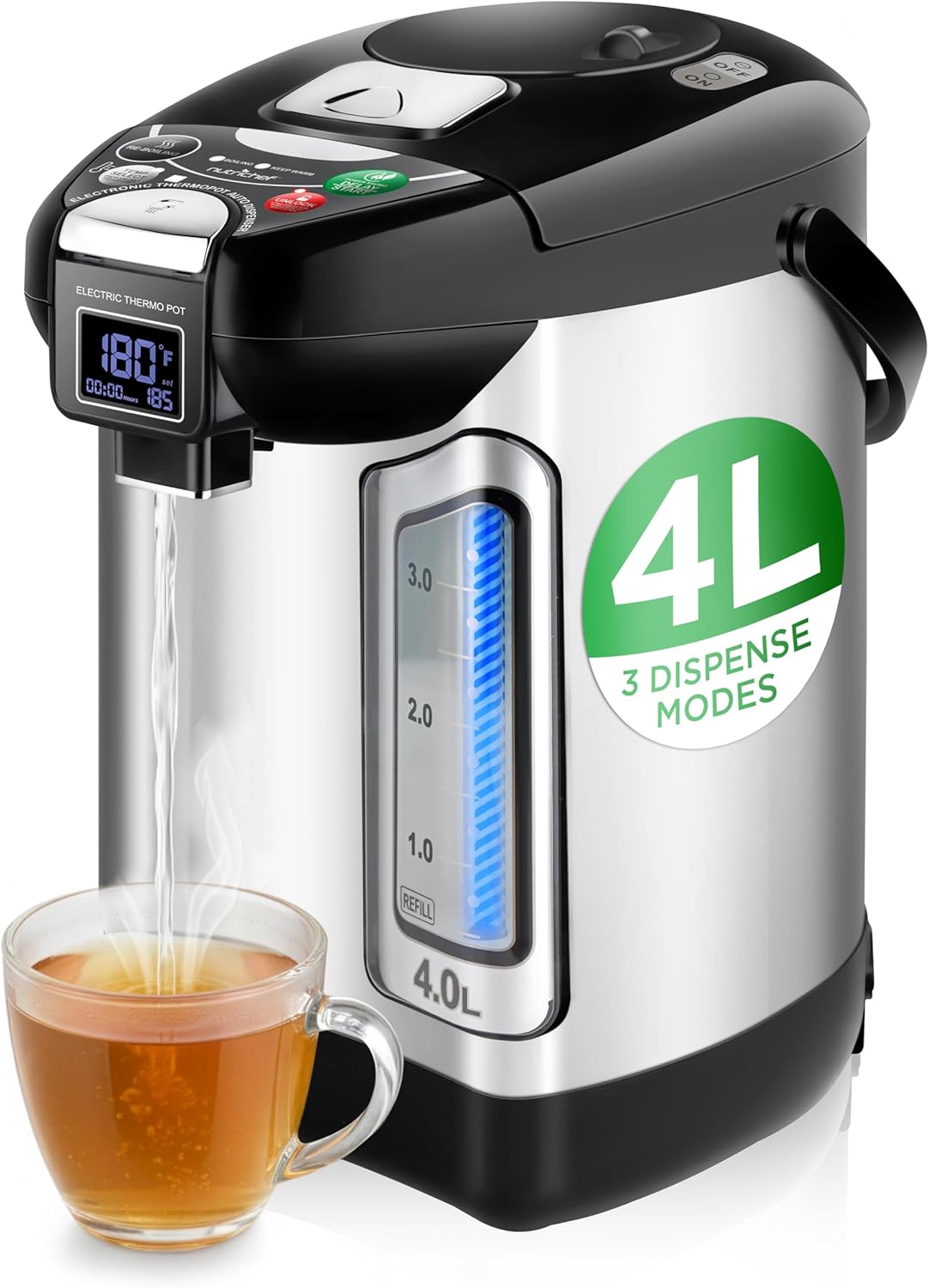 4L Electric Hot Water Dispense - Coffee Tea Display ulasan dan harga