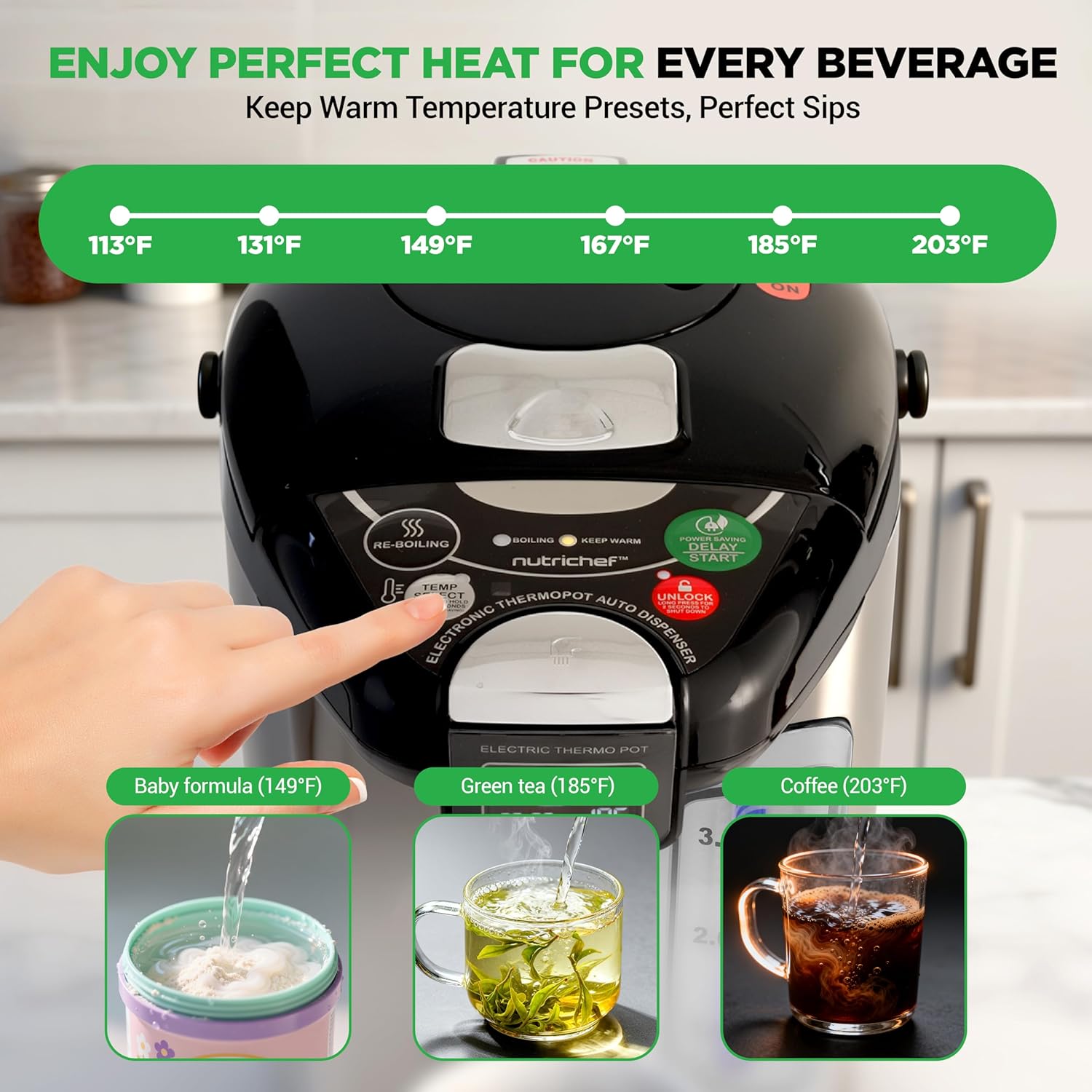 4L Electric Hot Water Dispense - Coffee Tea Display ulasan dan harga