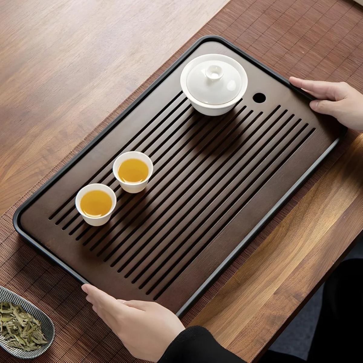 Portable Detachable Bamboo Tea - Bamboo Tea Tray ulasan dan harga