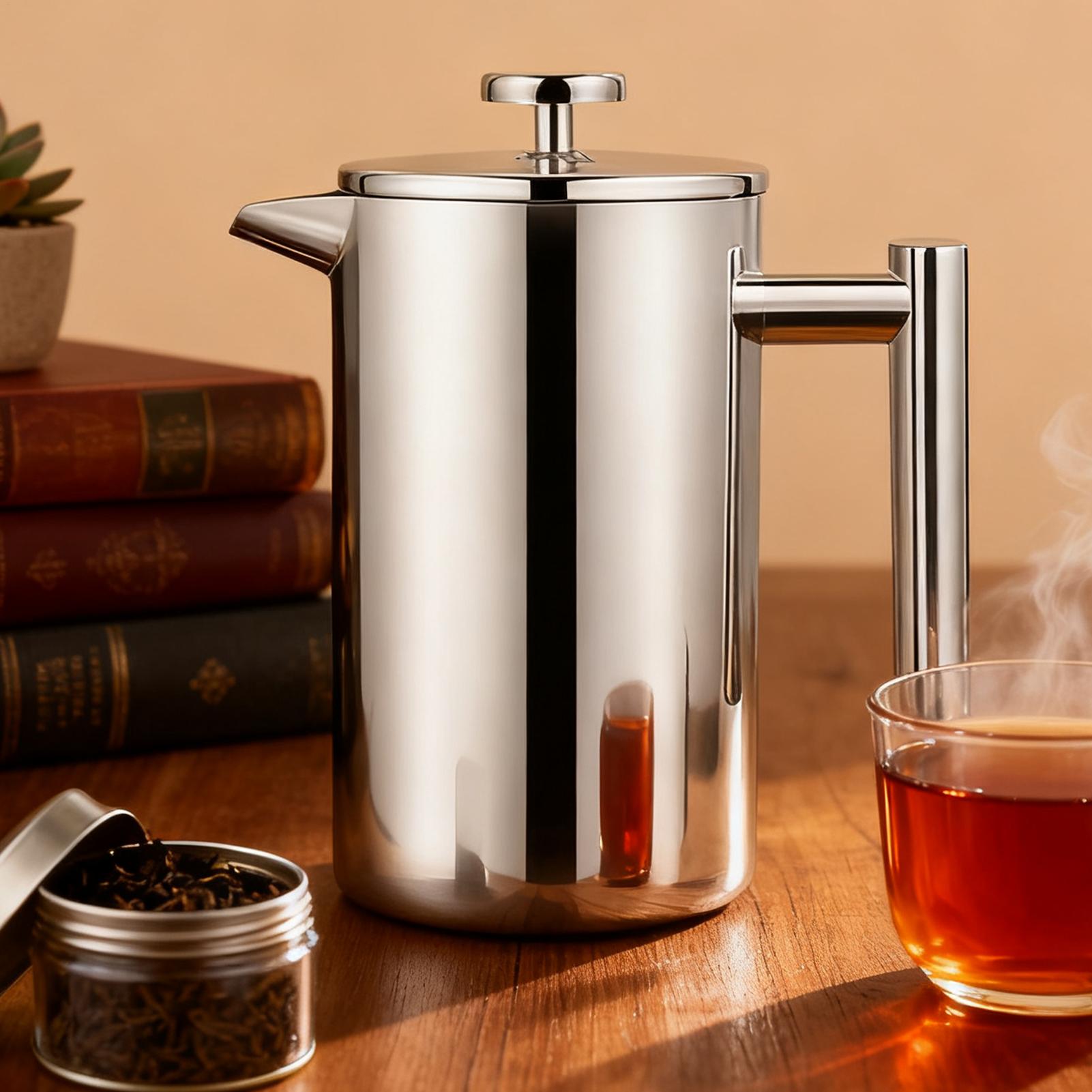 Coffee Press Pot Filter System - Coffee Tea Press ulasan dan harga