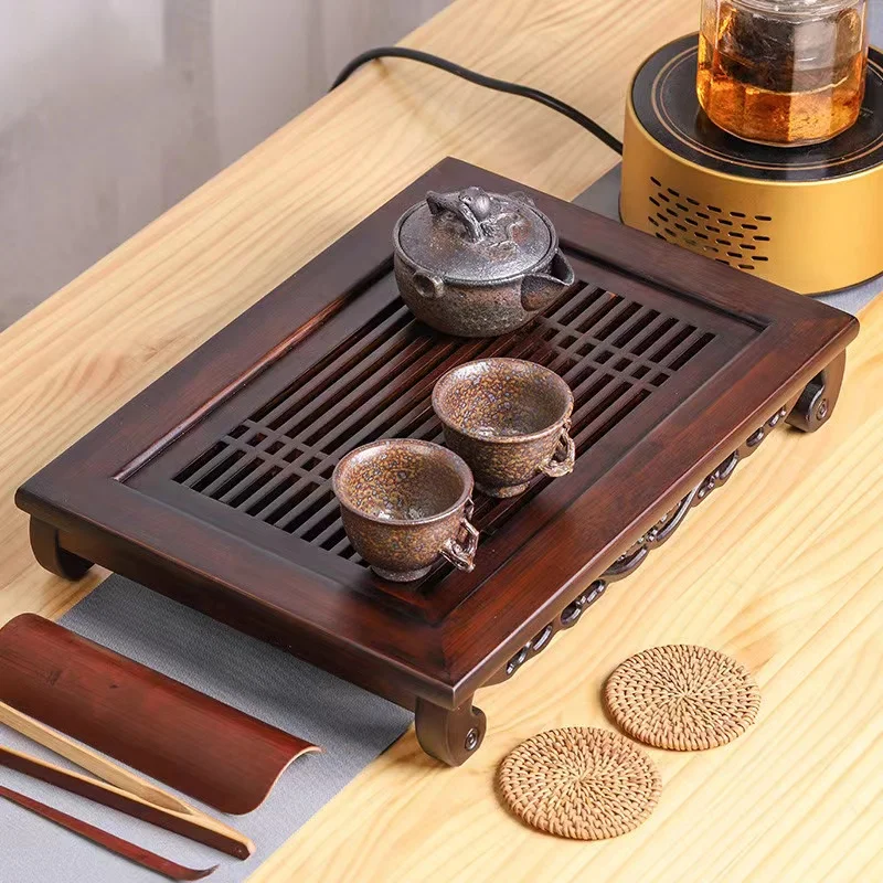 Chinese Natural Bamboo Tea Tra - Bamboo Tea Tray ulasan dan harga