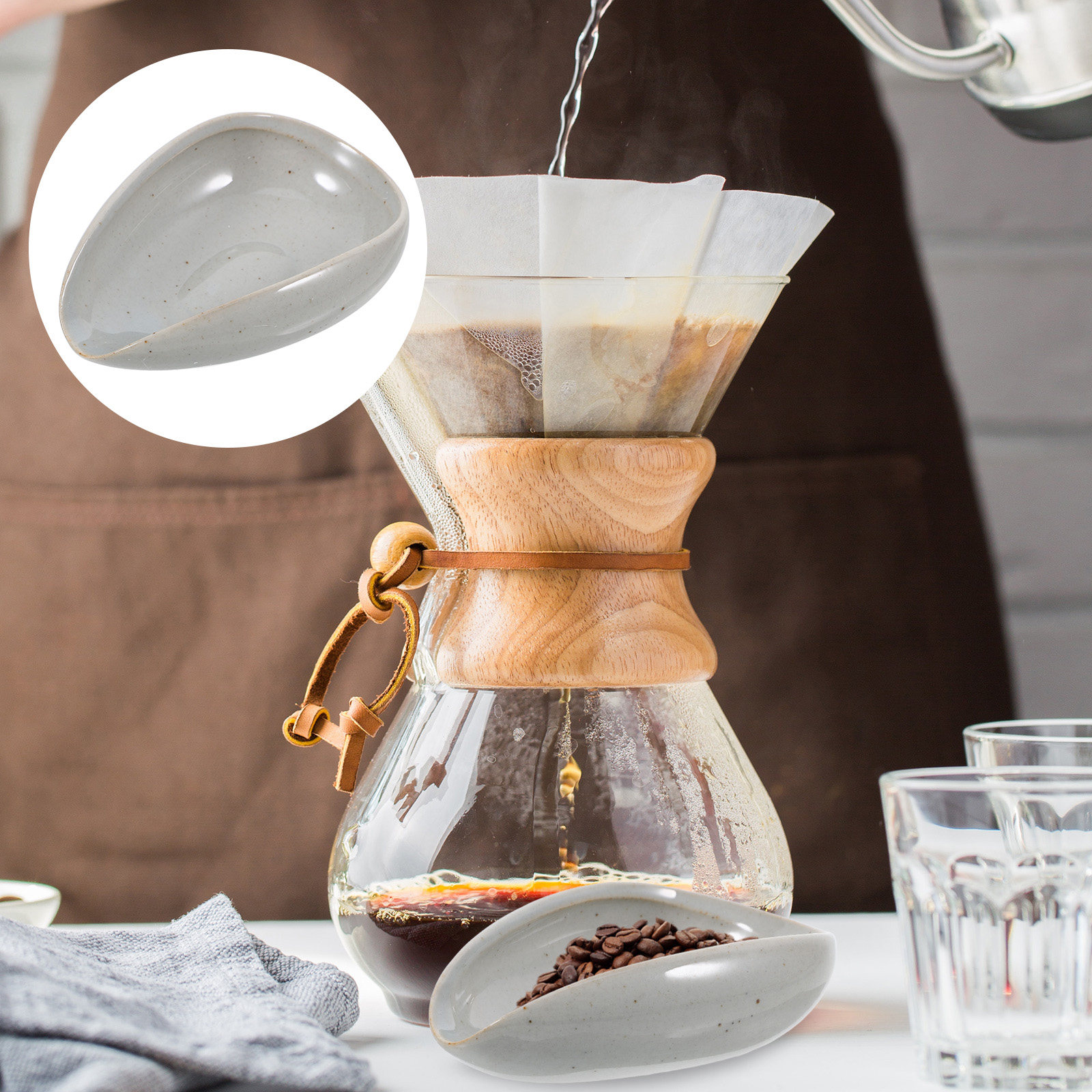Ceramic Coffee Bean Tray Multi - Coffee Tea Leaf And Bean ulasan dan harga