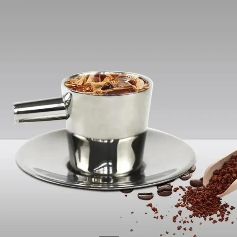 2 pack Stainless Steel Coffee  - Double Wall Mug ulasan dan harga