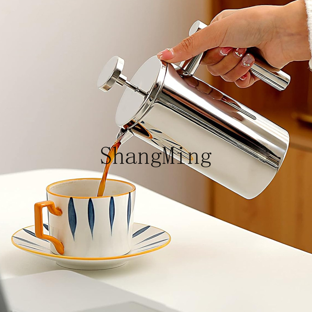 DSA stainless steel French pre - Coffee Tea Press ulasan dan harga