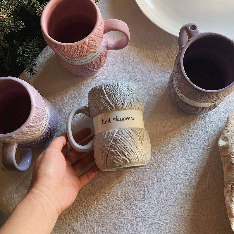 Creative Colorful Wool Ceramic - Best Tea Coffee ulasan dan harga