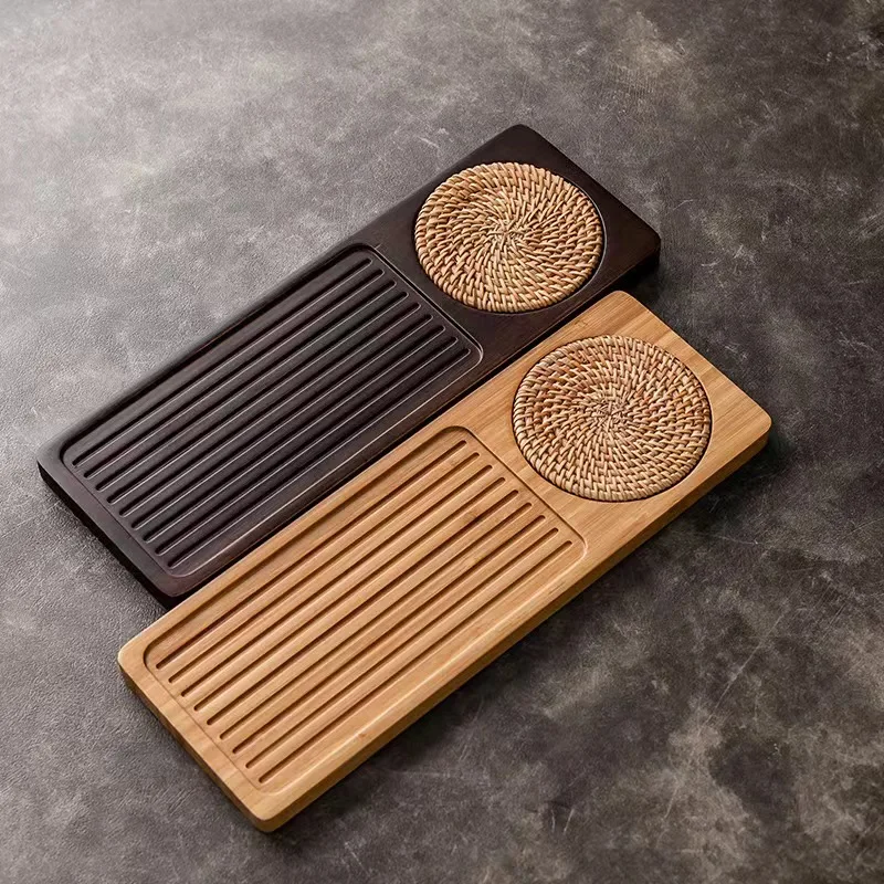 Dry Brew Bamboo Tea Tray with  - Bamboo Tea Tray ulasan dan harga