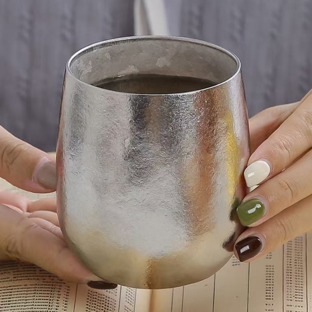 Outdoor Egg Mug Pure Titanium  - Double Wall Mug ulasan dan harga